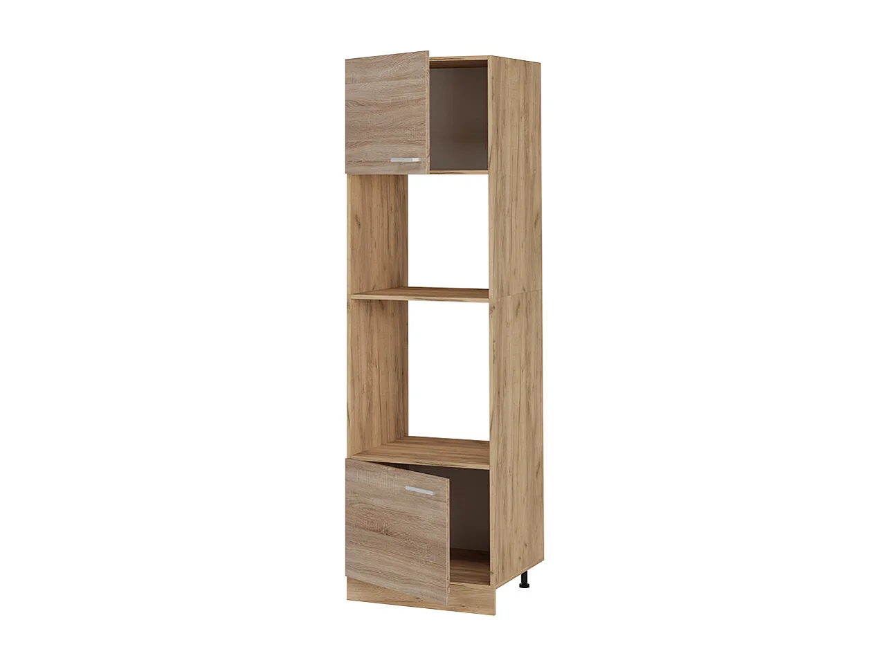 Armoire micro-ondes sonoma 60x57.2x206.8 r-line