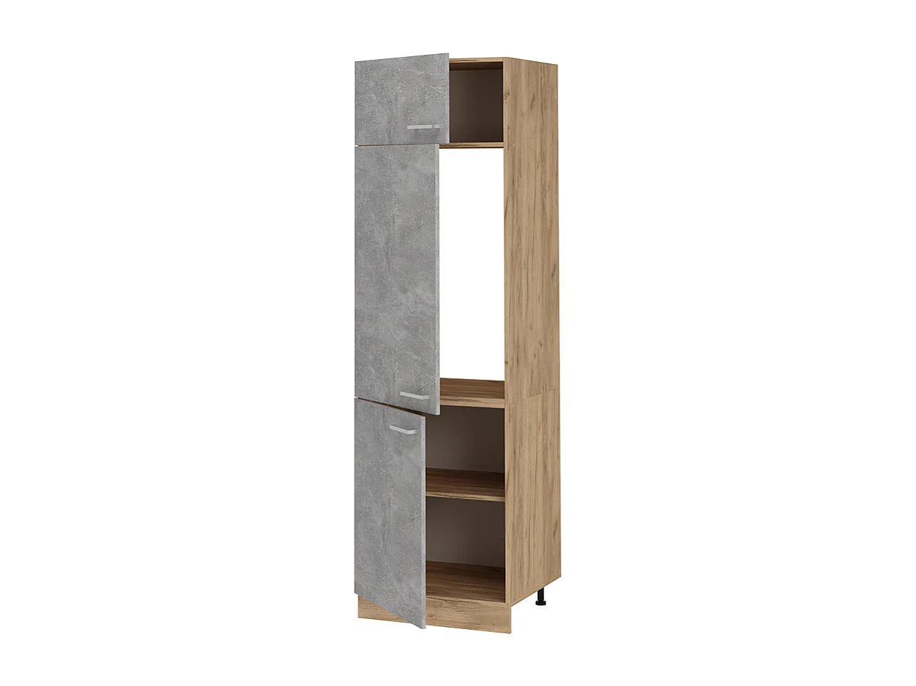 Armoire pour frigo béton 60x57.2x206.8 r-line