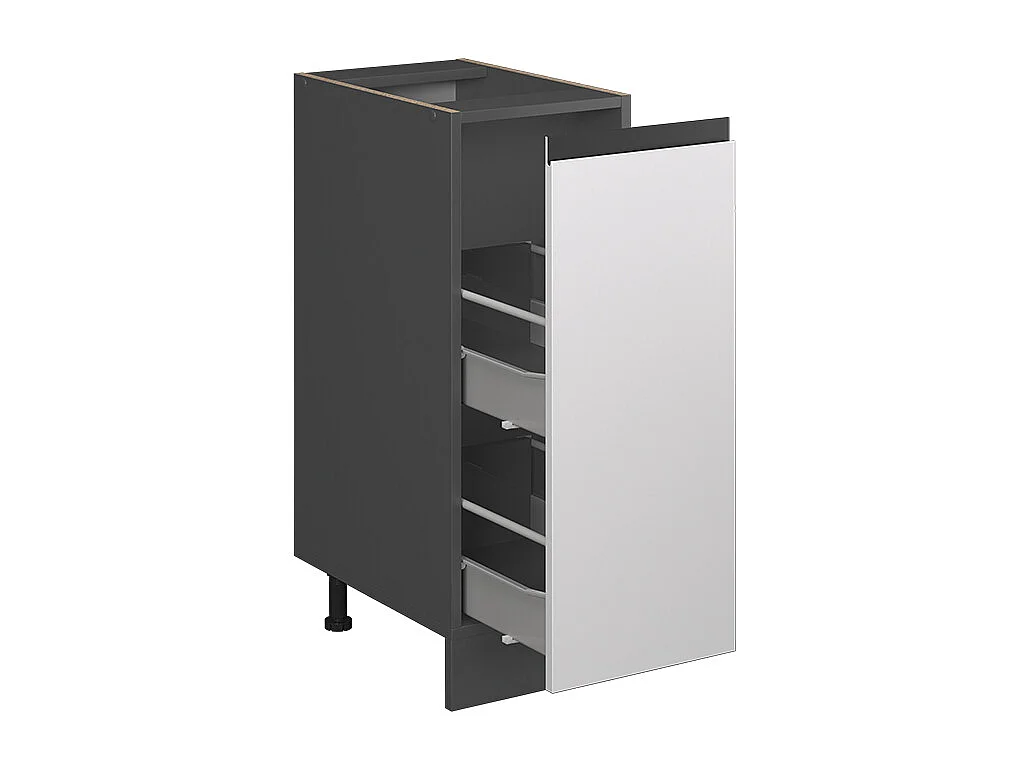 Meuble de cuisine blanc 30x46x81.6 r-line