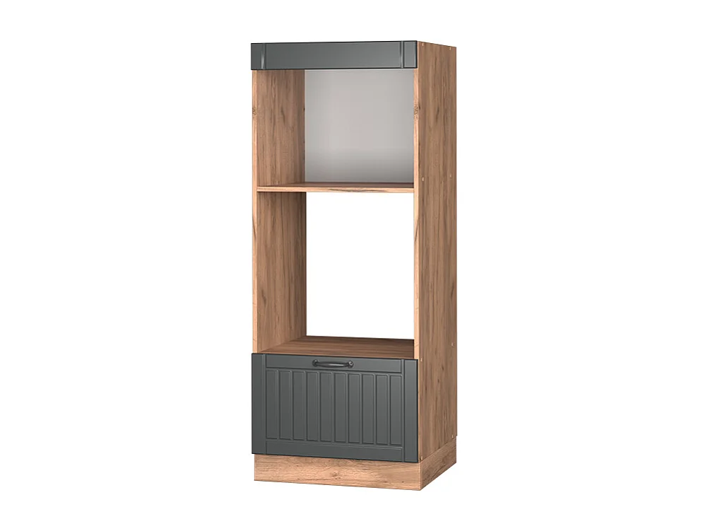 Szafka do mikrofalówki ciemnoszary 60x58.1x153.6 fame-line