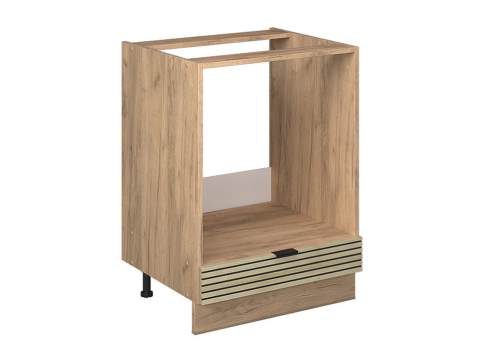 Ovenombouwkast eiken paneel 60x51.6x82 fame-line