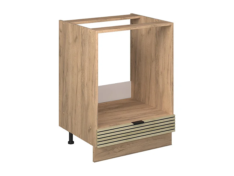 Meuble pour four panneau en chêne 60x51.6x82 fame-line