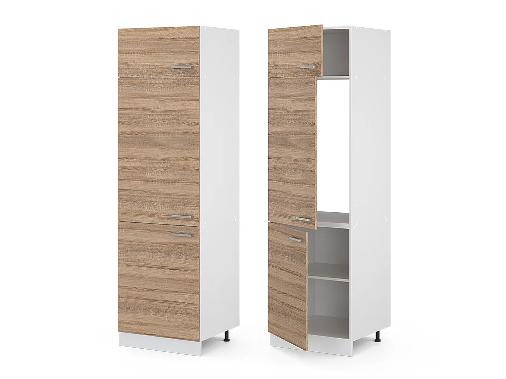 Armoire pour frigo sonoma 60x57.2x206.8 r-line