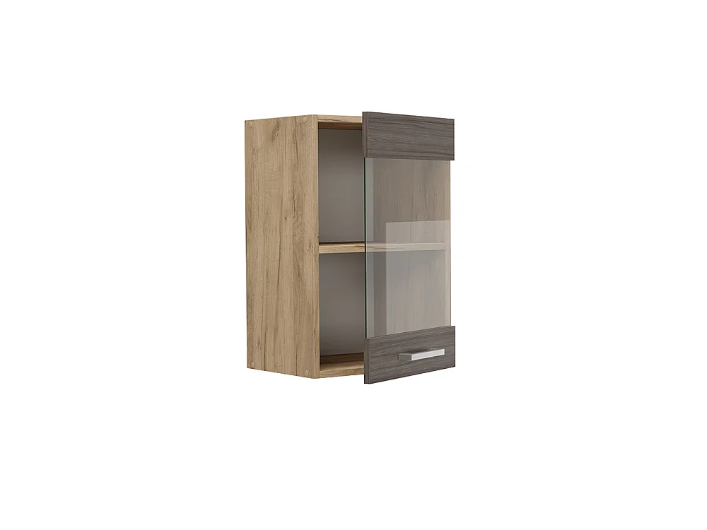 Armoire en verre gris noble 40x31x60 r-line