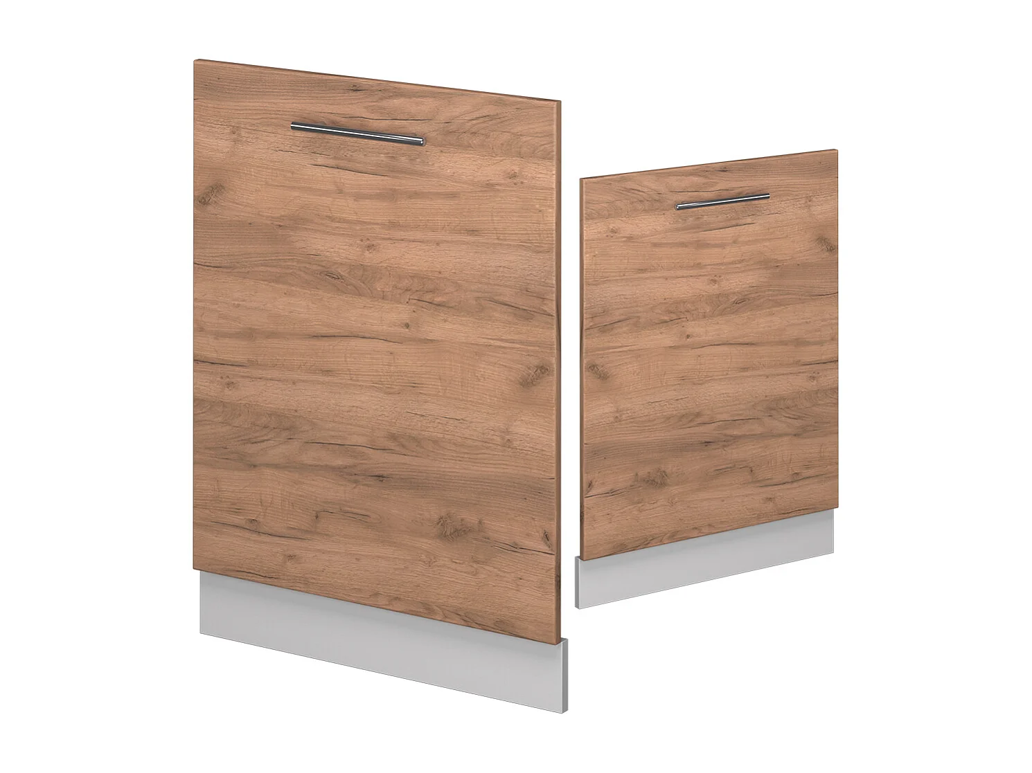 Façade de lave-vaisselle chêne de force doré 60x1.6x81.8 fame-line