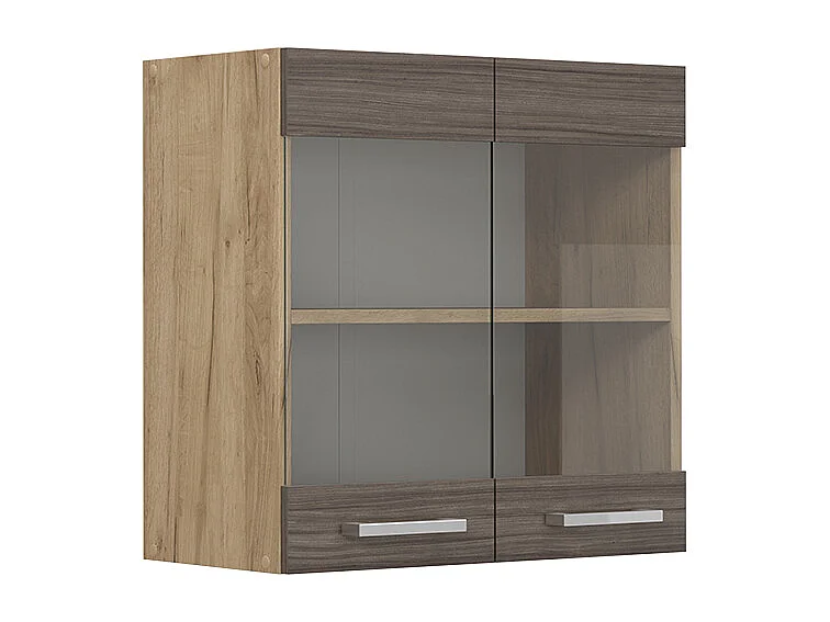 Armoire en verre gris noble 60x31x60 r-line