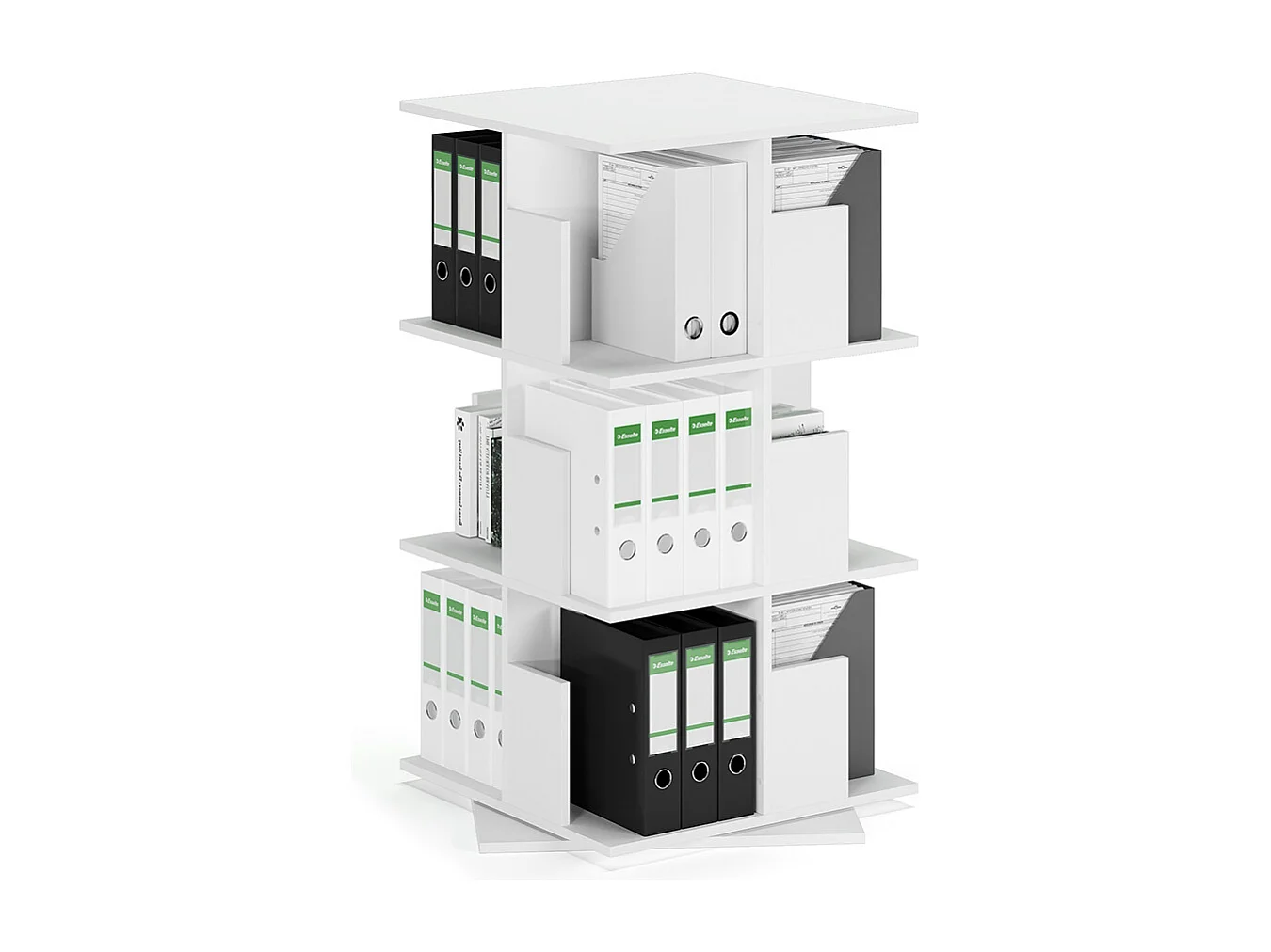 Bibliothèque blanc 59.7x59.7x111.4 alfa