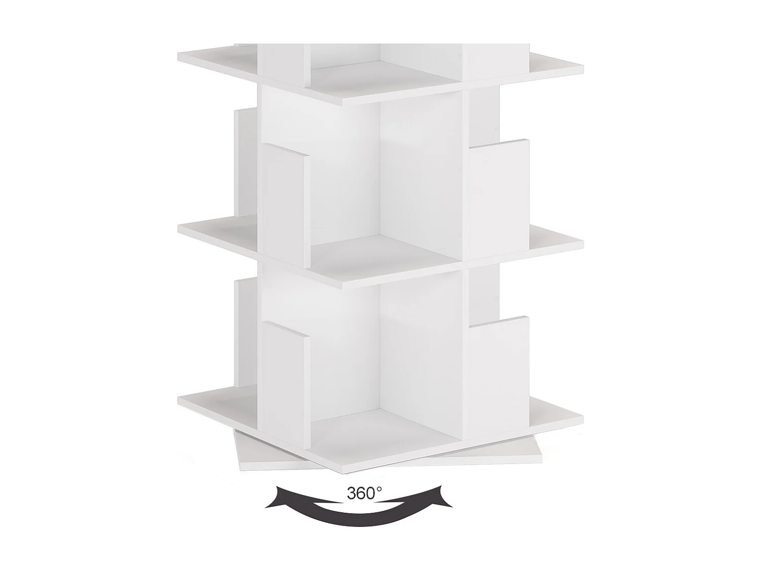 Bibliothèque blanc 59.7x59.7x111.4 alfa