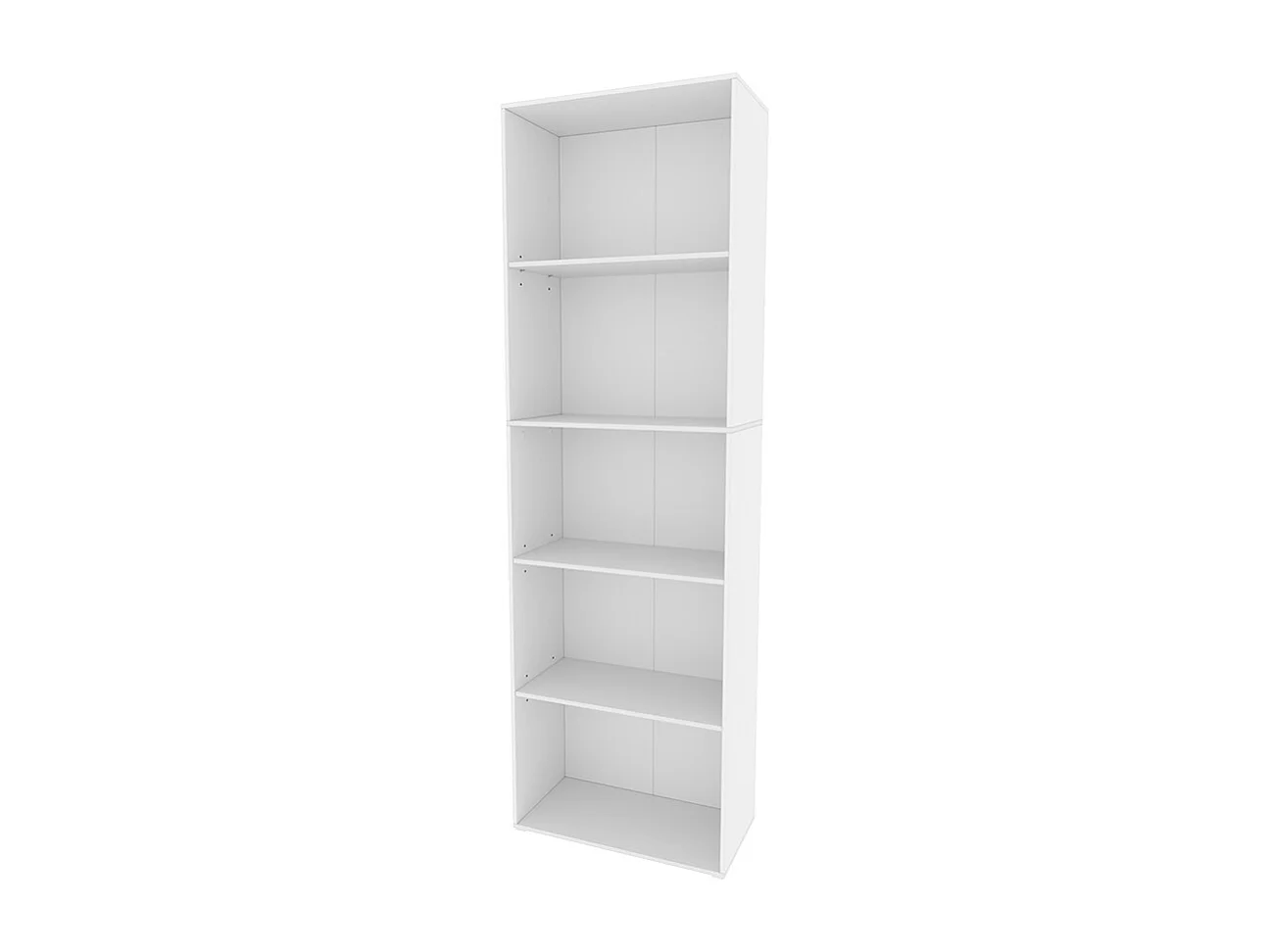 Bibliothèque blanc 60x30.4x190 bob