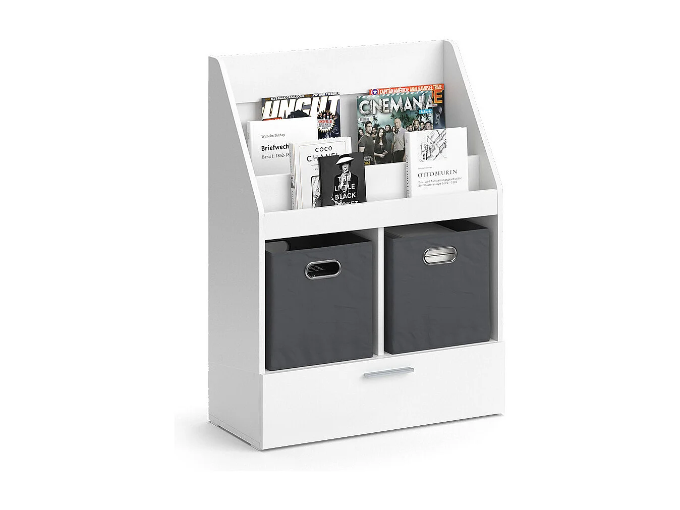 Bücherregal weiß 72x31.2x96.2 luigi