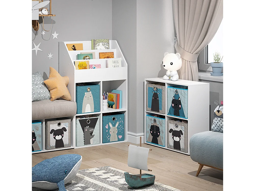 Bücherregal weiß 72x31.2x114.2 luigi