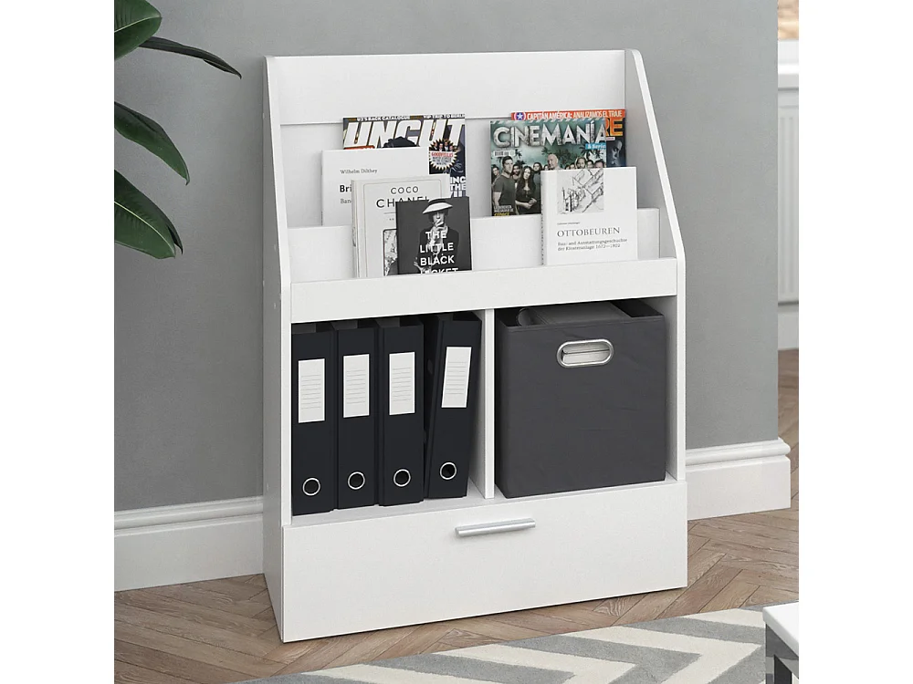 Bücherregal weiß 72x31.2x96.2 luigi