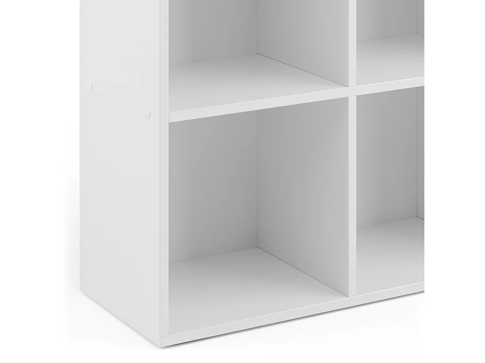 Bücherregal weiß 72x30.6x90.2