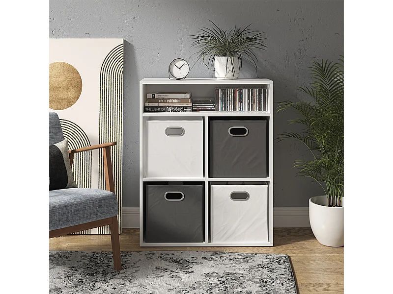 Libreria bianco 72x30.6x90.2