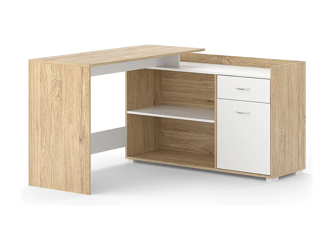 Bureau dangle sonoma 135x77x115 noira