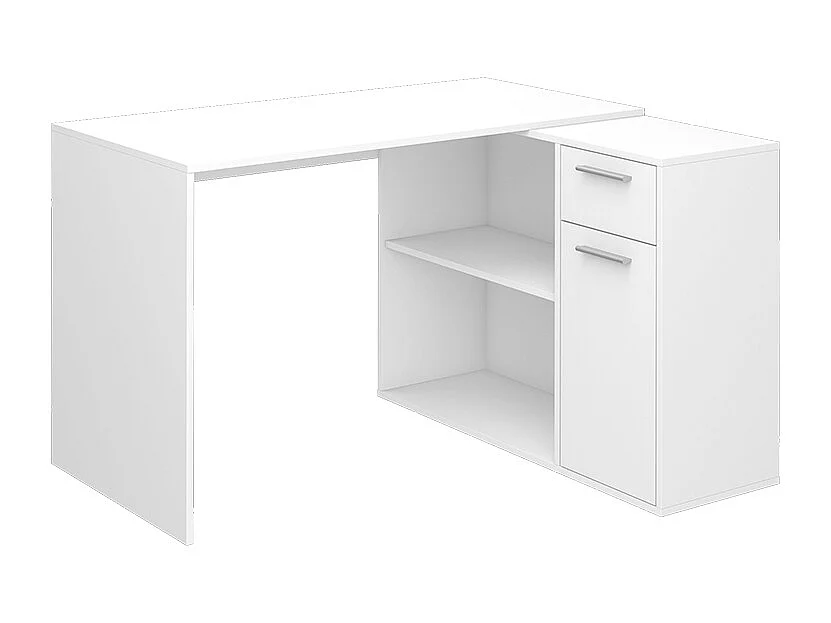 Bureau dangle blanc 120x60x75 robin