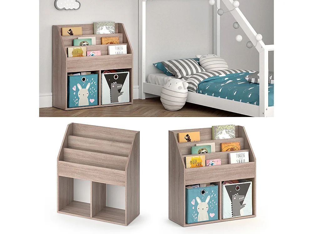 Libreria sonoma 72x30.7x79 luigi