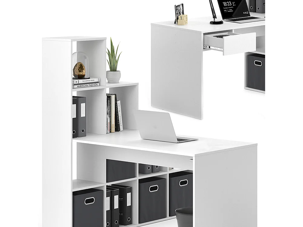 Mesa de canto branco 139x142.4x143 sarah