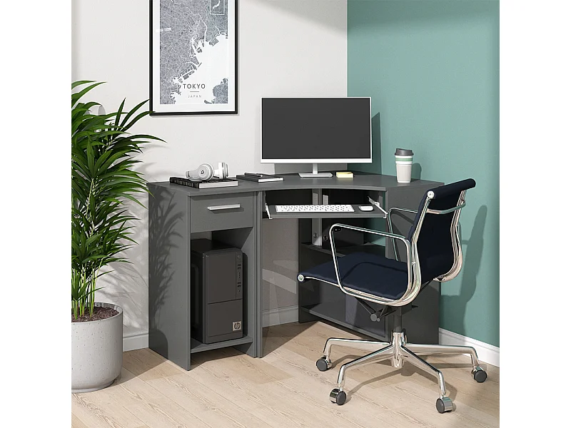 Bureau dangle anthracite 83x76x77 odin
