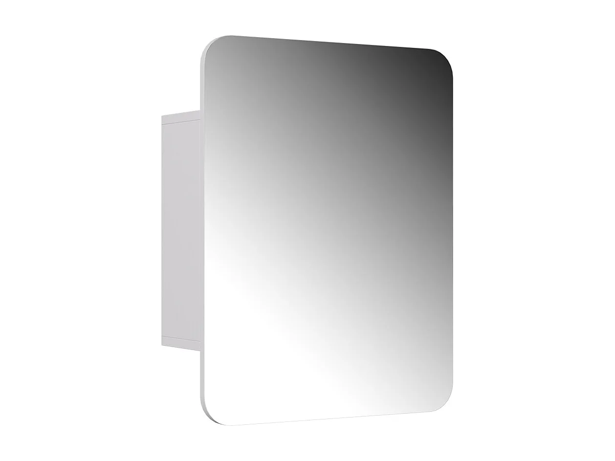 Armoire de toilette blanc 65x17.4x50 zino