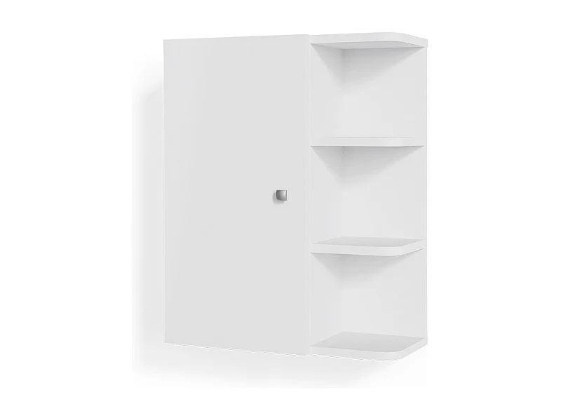 Armario de baño blanco 47.2x20.8x59.2 fynn