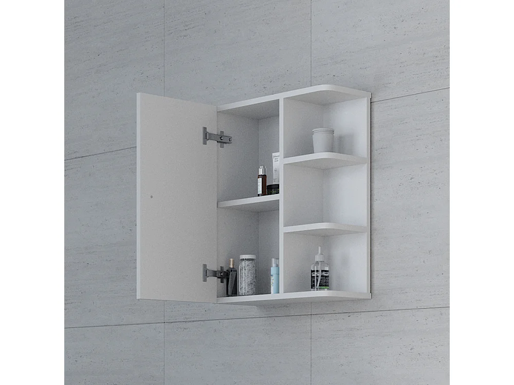 Armoire murale blanc 47.2x20.8x59.2 fynn