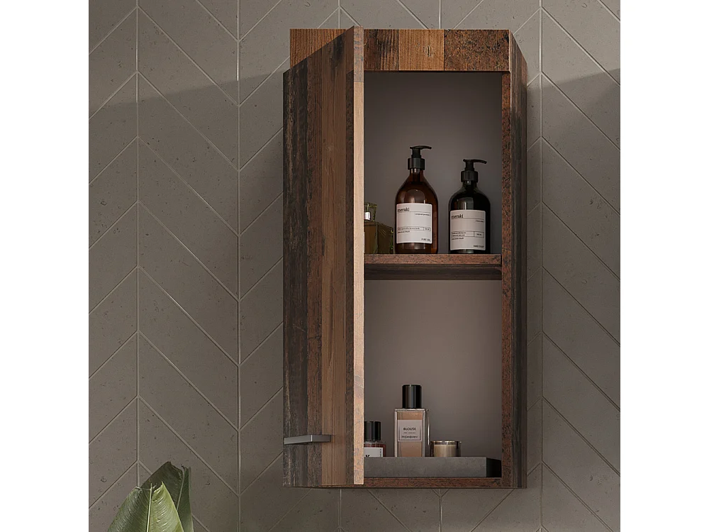 Armoire suspendue oldstyle 37x24.6x77 luna