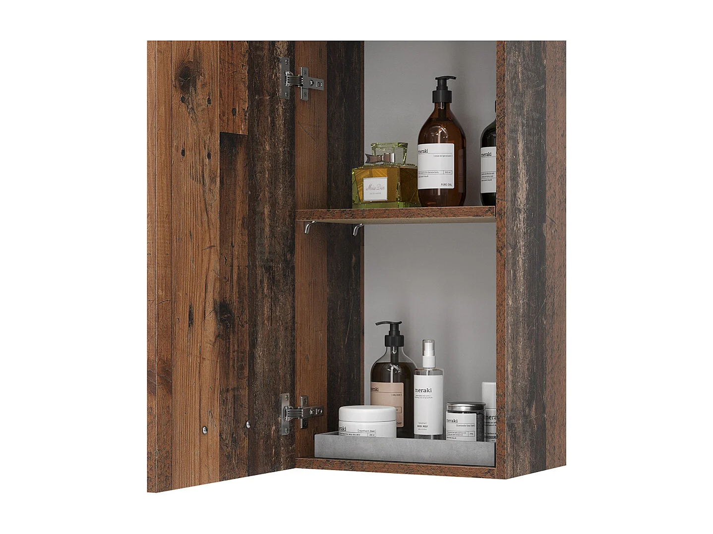 Armoire suspendue oldstyle 37x24.6x77 luna