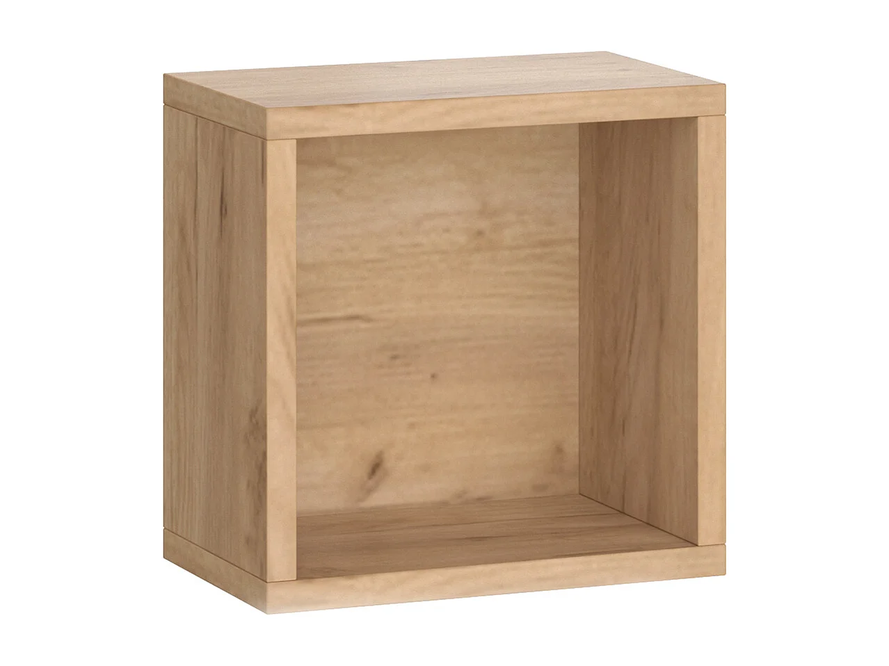 Estantes de baño roble dorado 25x15x25 senyo