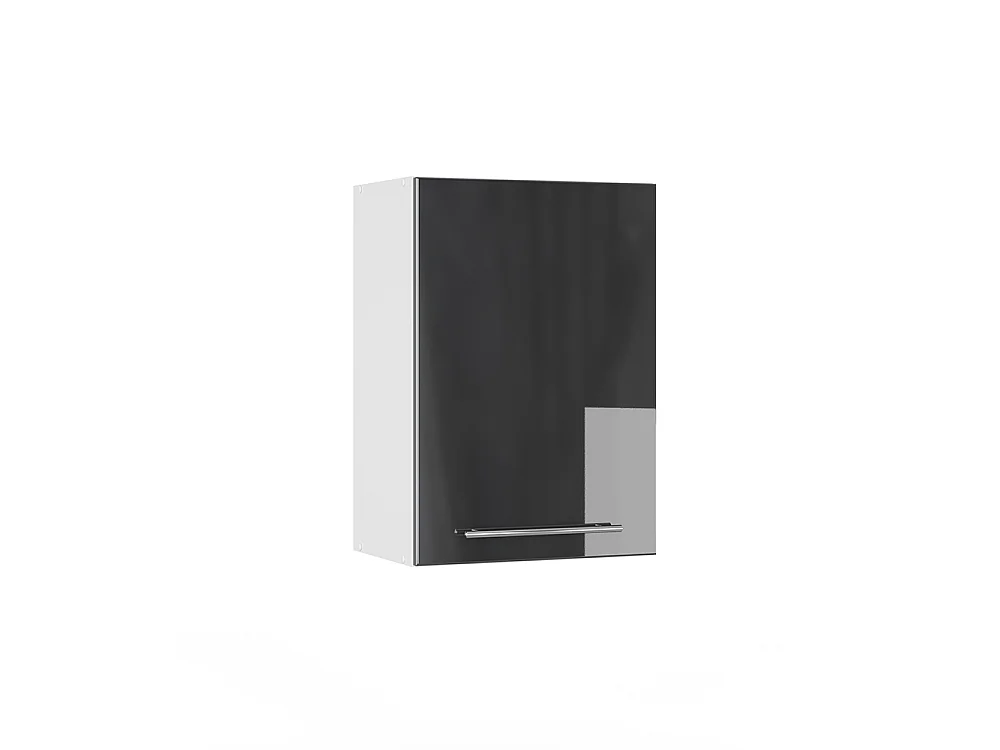 Szafka łazienkowa antracyt wysoki połysk 50x34.1x72 fame-line