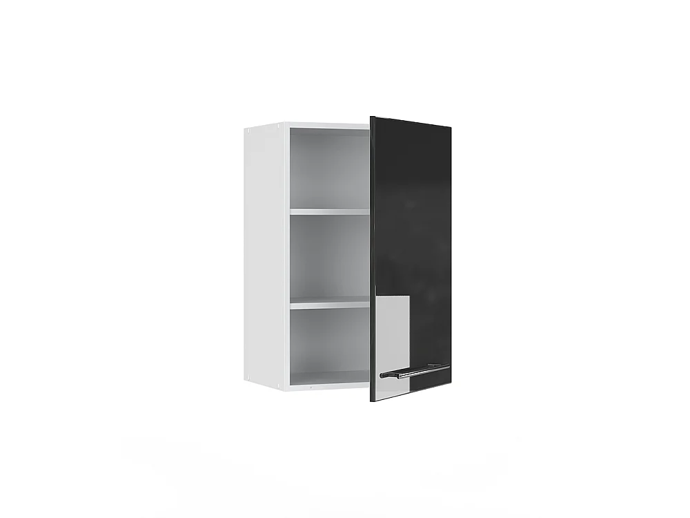 Szafka łazienkowa antracyt wysoki połysk 50x34.1x72 fame-line