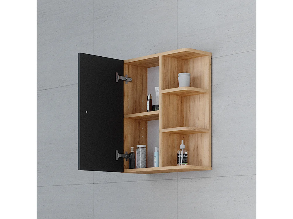 Armoire murale anthracite 47.2x20.8x59.2 fynn