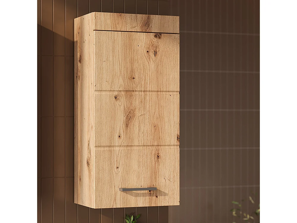 Mobile bagno quercia wotan 37x24.6x77 luna