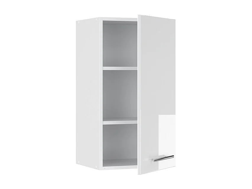 Badschrank weiß hochglanz 40x34.1x72 fame-line