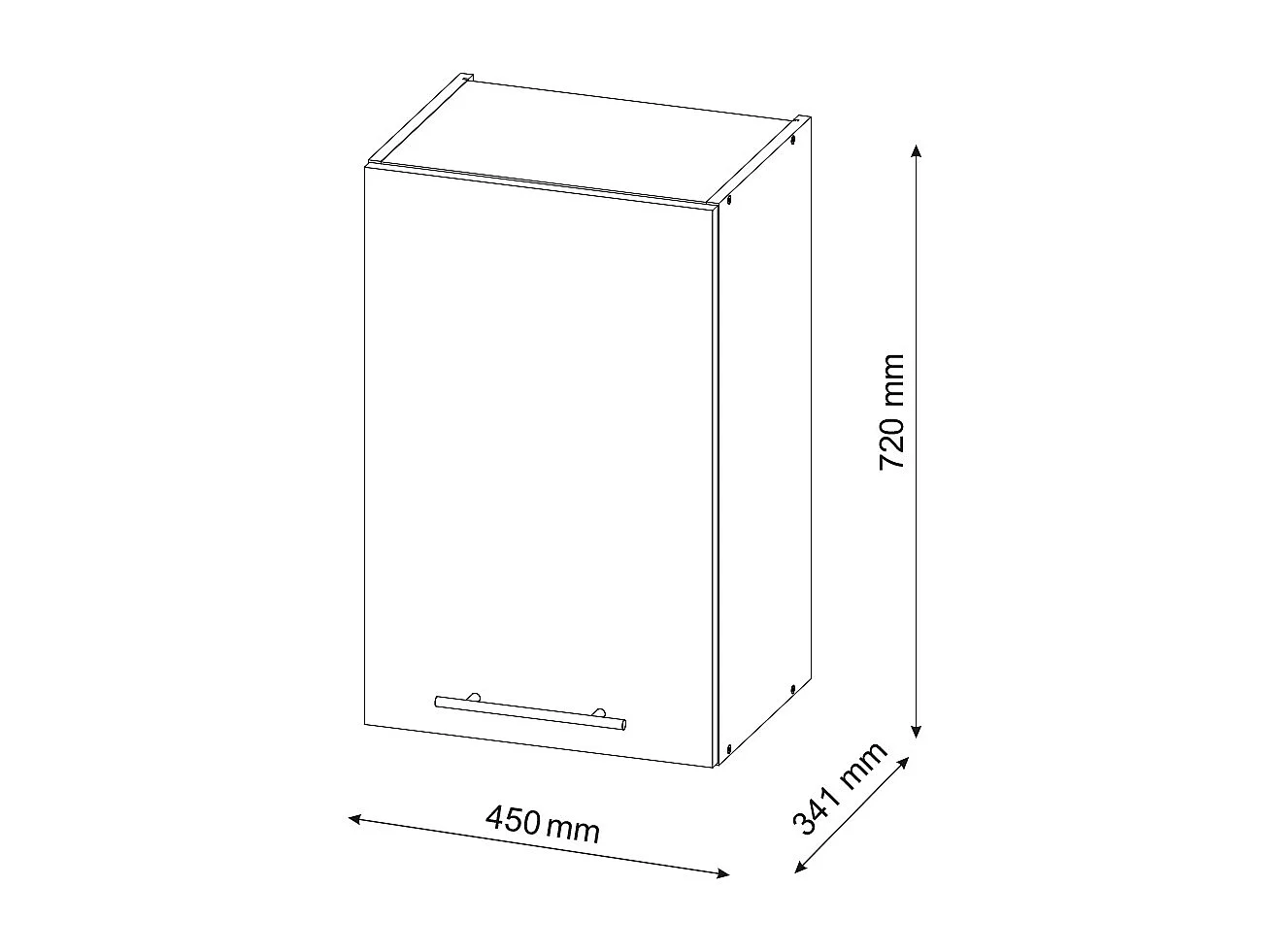 Armoire murale vert or campagne 45x34.1x72 fame-line