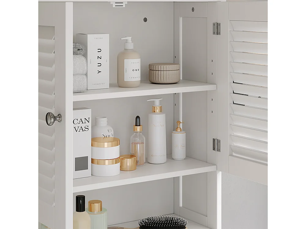 Armario de pared blanco 60x20x66 riad