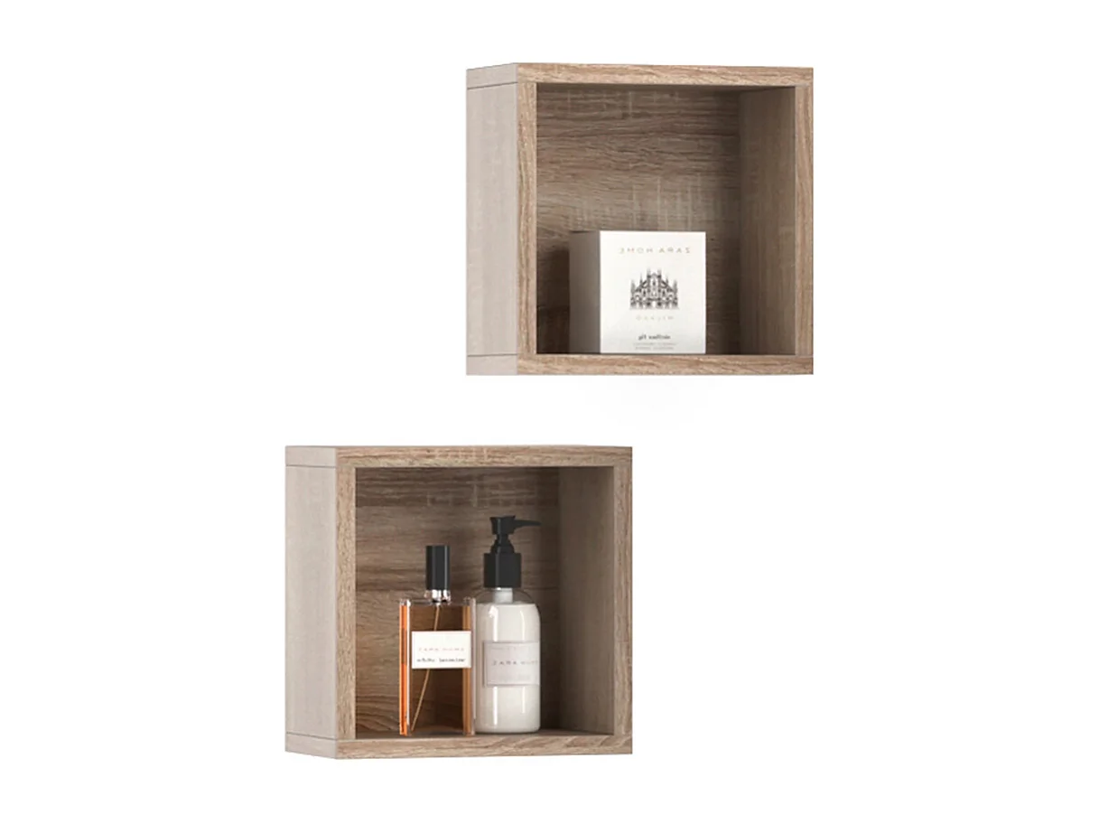 Estantes  de baño sonoma 25x15x25 senyo