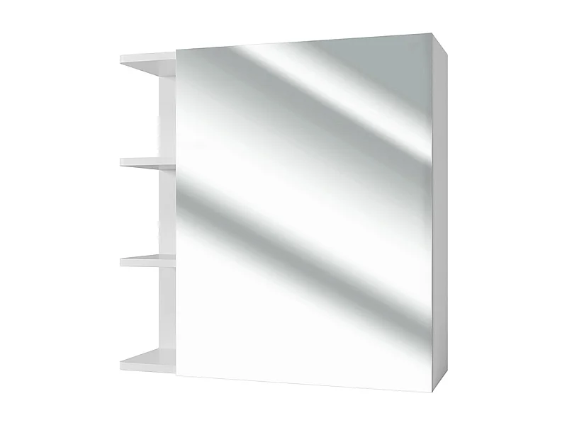 Armario con espejo para baño blanco 62x20.8x64 fynn