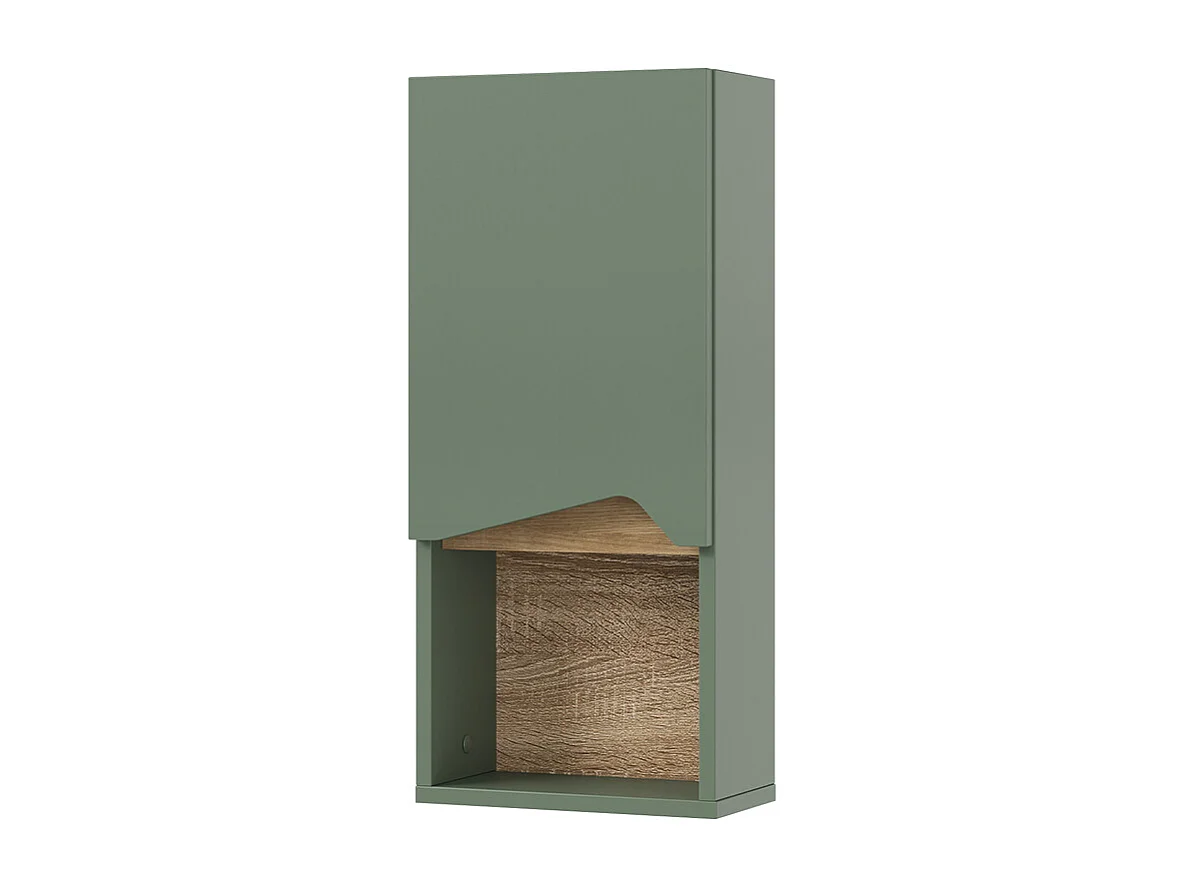 Armoire de salle de bain vert/artisan 30x17x67 marelle