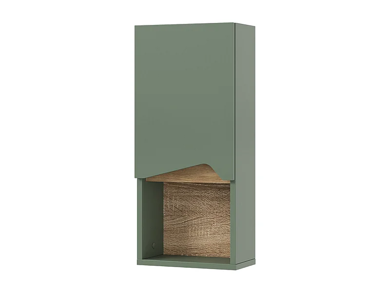 Armoire de salle de bain vert/artisan 30x17x67 marelle