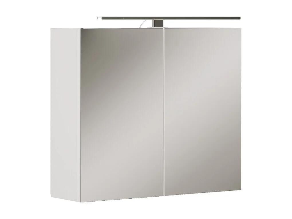 Armoire de toilette blanc 70x20x60 lavio