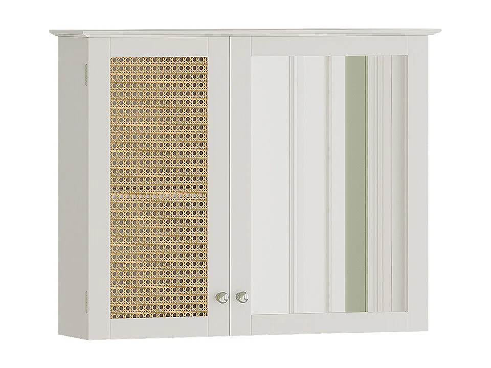 Armoire de toilette blanc 68x16.5x49 rosario