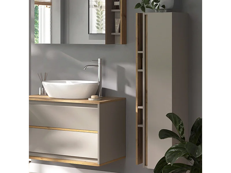 mobile bagno cachemire 35x32x120 edelin