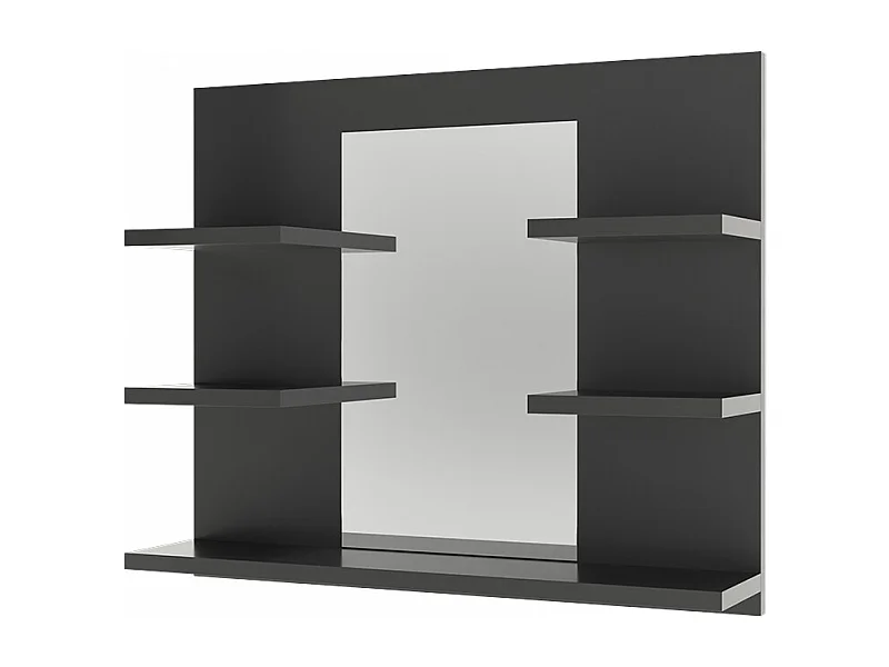 Badspiegelschrank anthrazit 58.8x13.6x50 wilbur