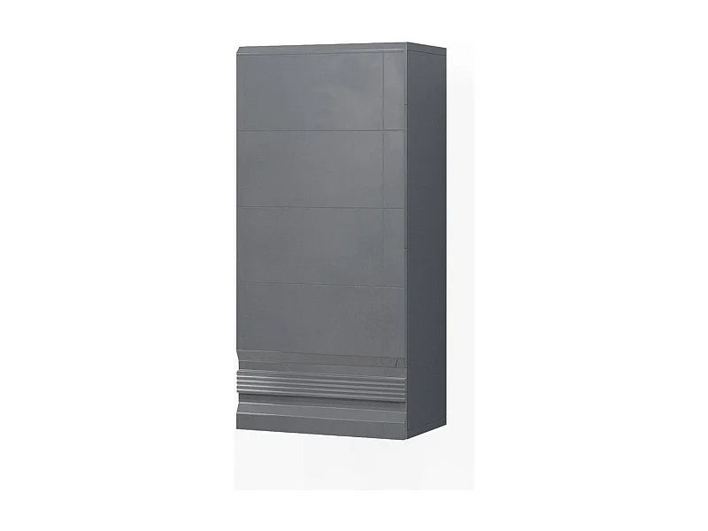 Badschrank anthrazit hochglanz 36.4x23.5x77 fredd
