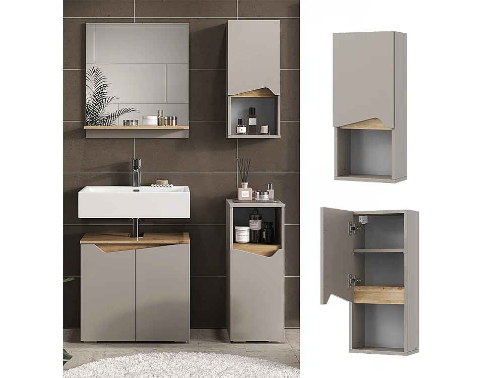 Armoire de grège 30x17x67 marelle