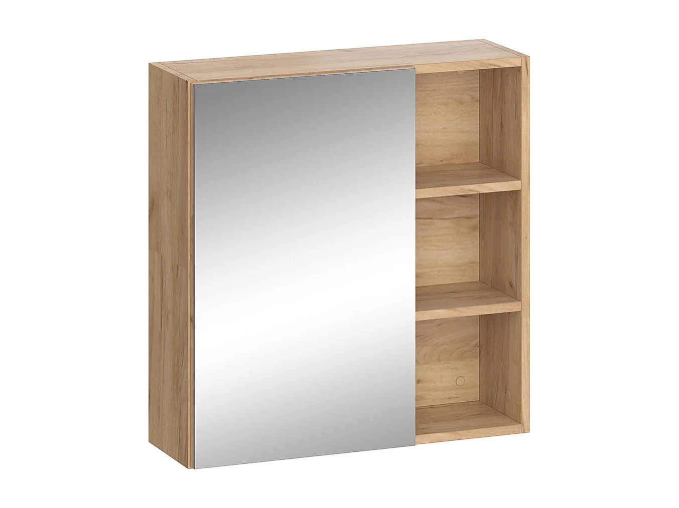 Armoire de toilette anthracite 62x21x64 senyo