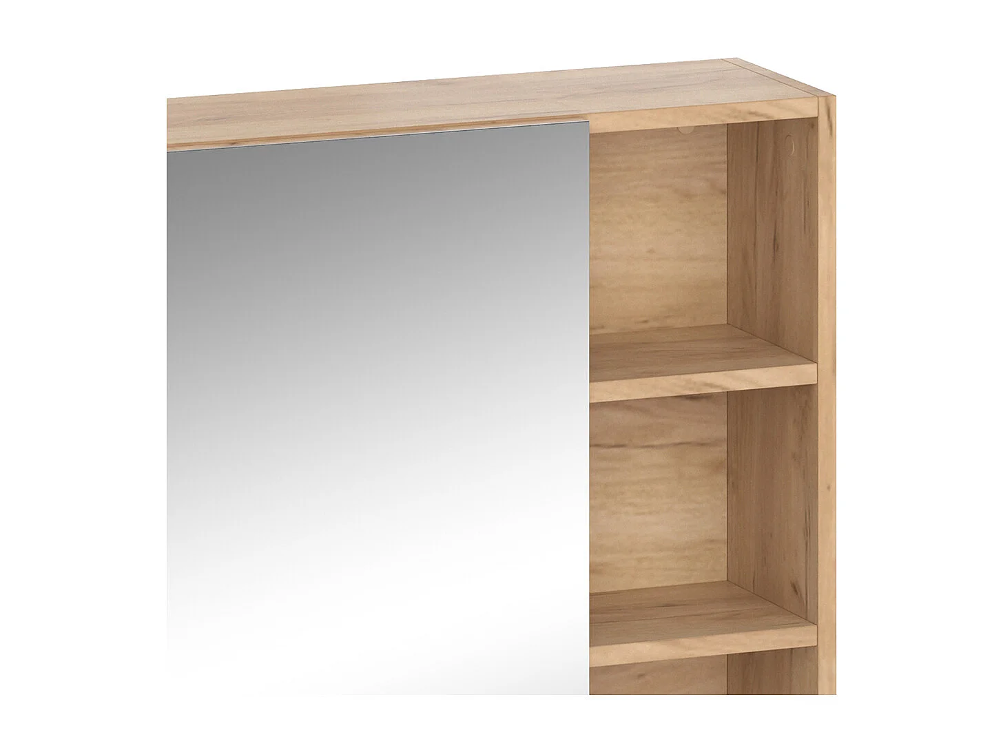 Armoire de toilette anthracite 62x21x64 senyo