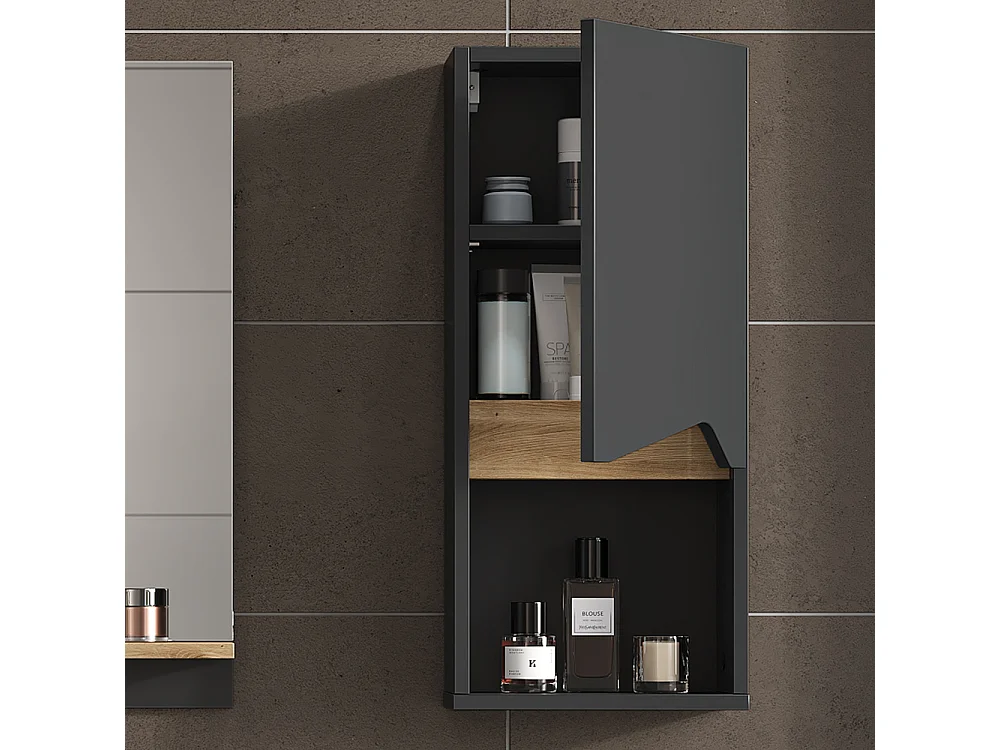 Armoire de anthracite/artisan 30x17x67 marelle