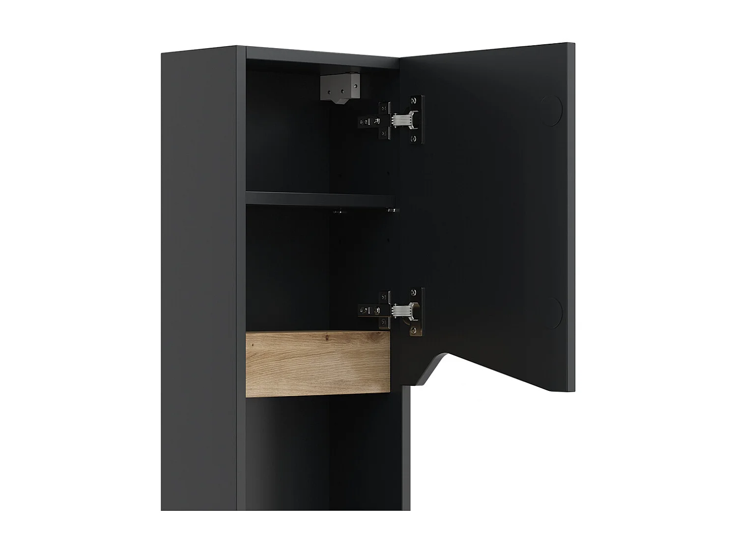 Armoire de anthracite/artisan 30x17x67 marelle